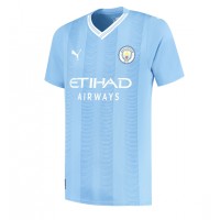 Fotbalové Dres Manchester City Jeremy Doku #11 Domácí 2023-24 Krátký Rukáv